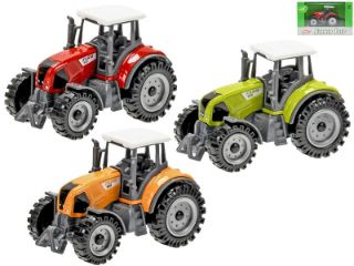 Obrázek z Traktor kov 9,5cm volný chod, v krabičce, 3dr 